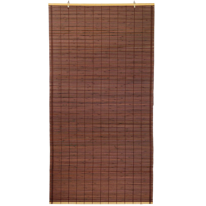 Red Lantern Bamboo Cordless Window Shade - Mahogany 48" W -
