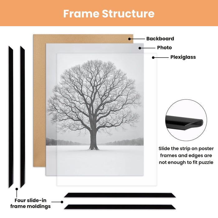Sindcom 16x24 Picture Frames , Gallery Wall Poster Frames Set of 3 , Black - new