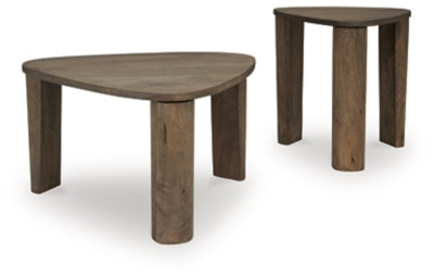 Reidport Grayish Brown Accent Cocktail TBL Set (Priced Per Item, Must Order 2, 4, 6, or 8)