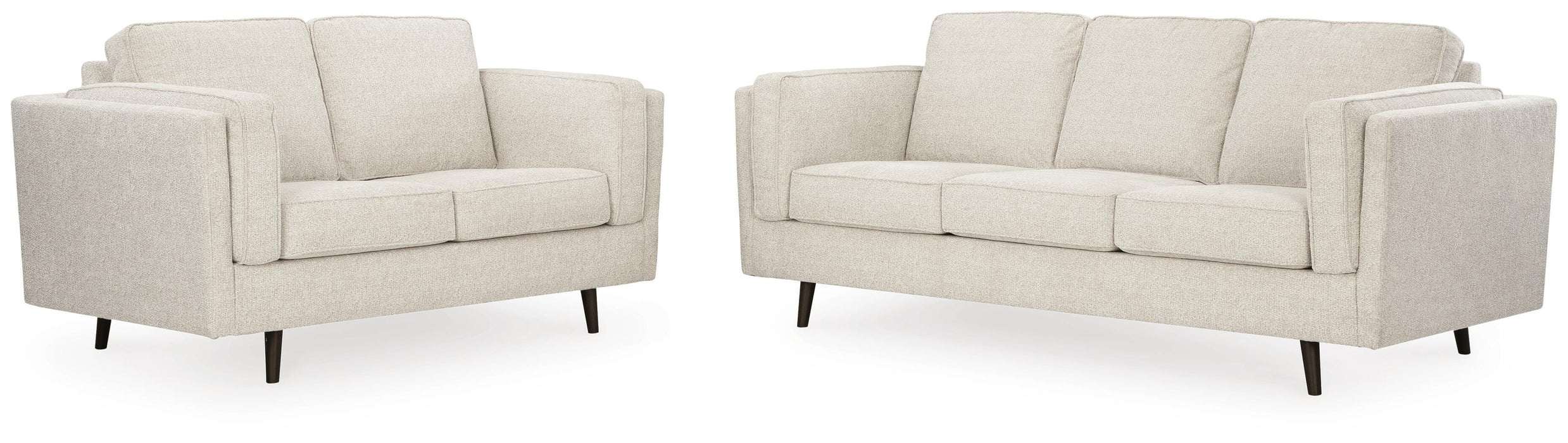 Maimz Sandstone Maimz Sofa and Loveseat