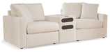 3-Piece Sectional with Audio Console