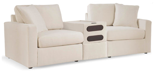 3-Piece Sectional with Audio Console