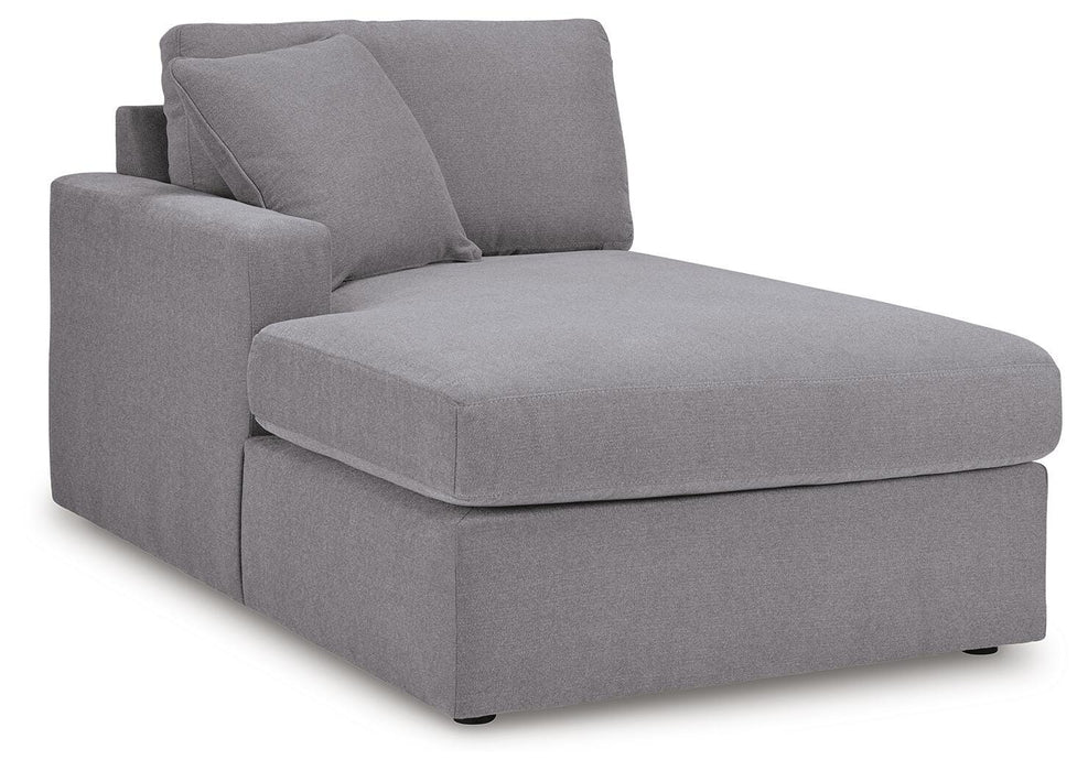 5-Piece Sectional with Chaise and Audio Console