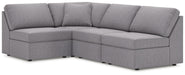 Signature Design Granite 4-Piece Sectional