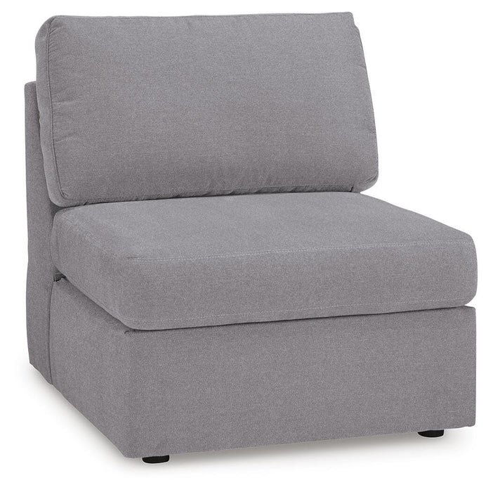 5-Piece Sectional with Chaise and Audio Console