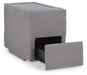Signature Design Granite 6-Piece Sectional with Chaise and Storage Console