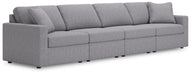 Signature Design Granite 4-Piece Sofa