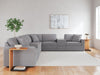 Signature Design Granite 8-Piece Sectional with Storage Consoles