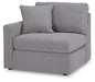 Signature Design Granite 3-Piece Sectional with Audio Console