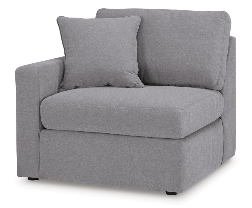 Signature Design Granite 4-Piece Sectional with Chaise