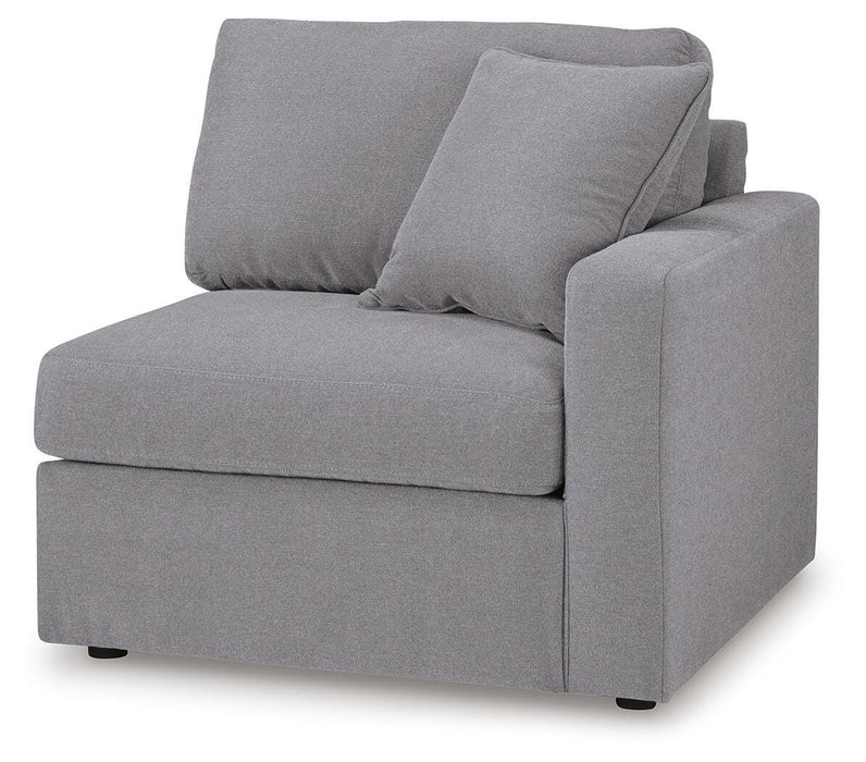 Signature Design Granite 4-Piece Sectional with Chaise