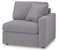 Signature Design Granite 4-Piece Sectional with Chaise