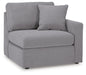 Signature Design Granite 3-Piece Sectional with Chaise