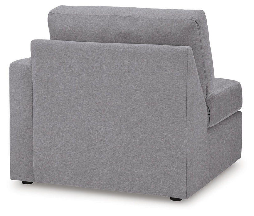 Signature Design Granite 4-Piece Sectional with Chaise