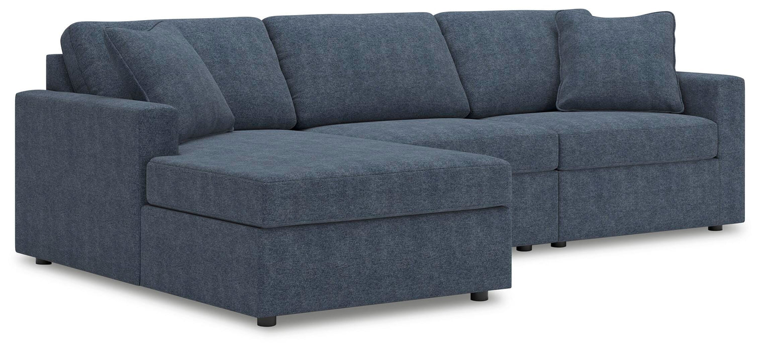 3-Piece Sectional with Chaise
