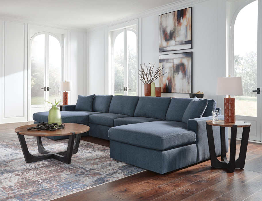 4-Piece Double Chaise Sectional