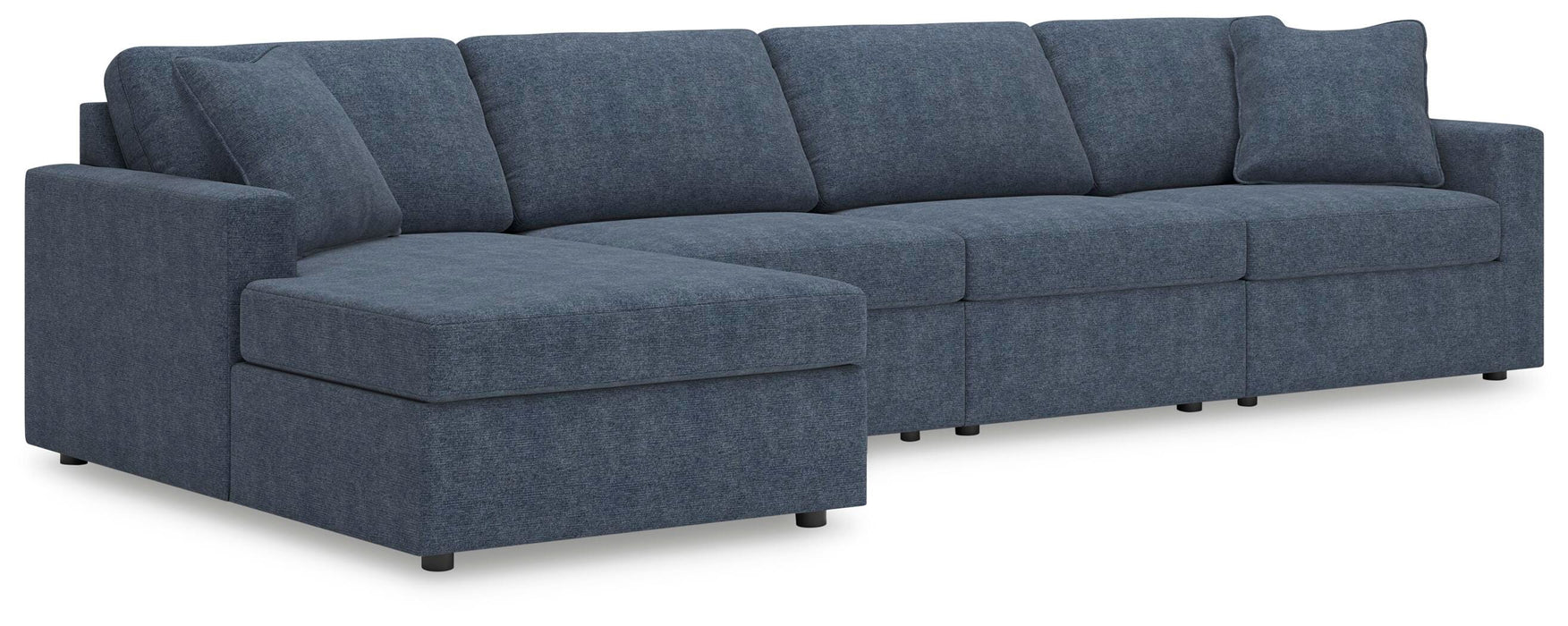 4-Piece Sectional with Chaise