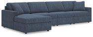 4-Piece Sectional with Chaise