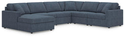6-Piece Sectional with Chaise