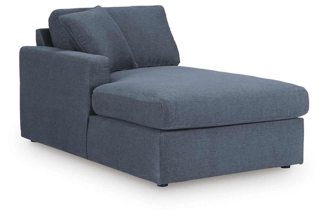 6-Piece Sectional with Chaise and Audio Console