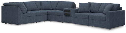 7-Piece Sectional with Audio Console