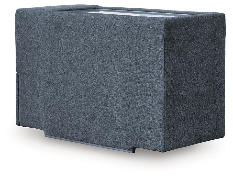 Signature Design Ink 5-Piece Sectional with Audio System