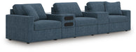 Signature Design Ink 5-Piece Sectional with Audio System