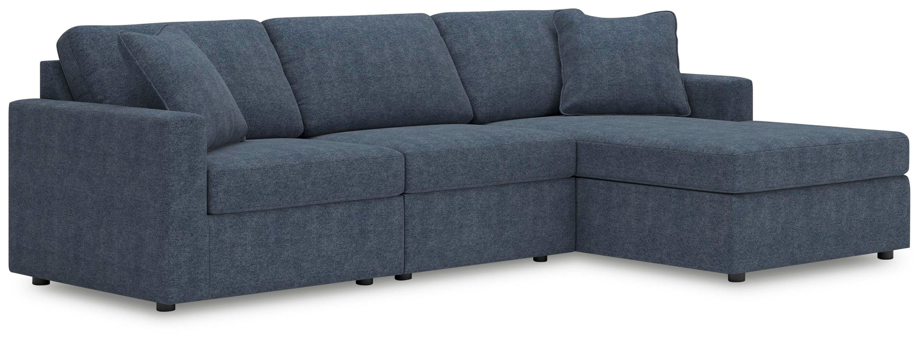 3-Piece Sectional with Chaise