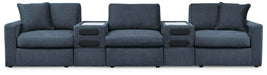 5-Piece Sectional with Audio Consoles