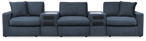 5-Piece Sectional with Audio Consoles