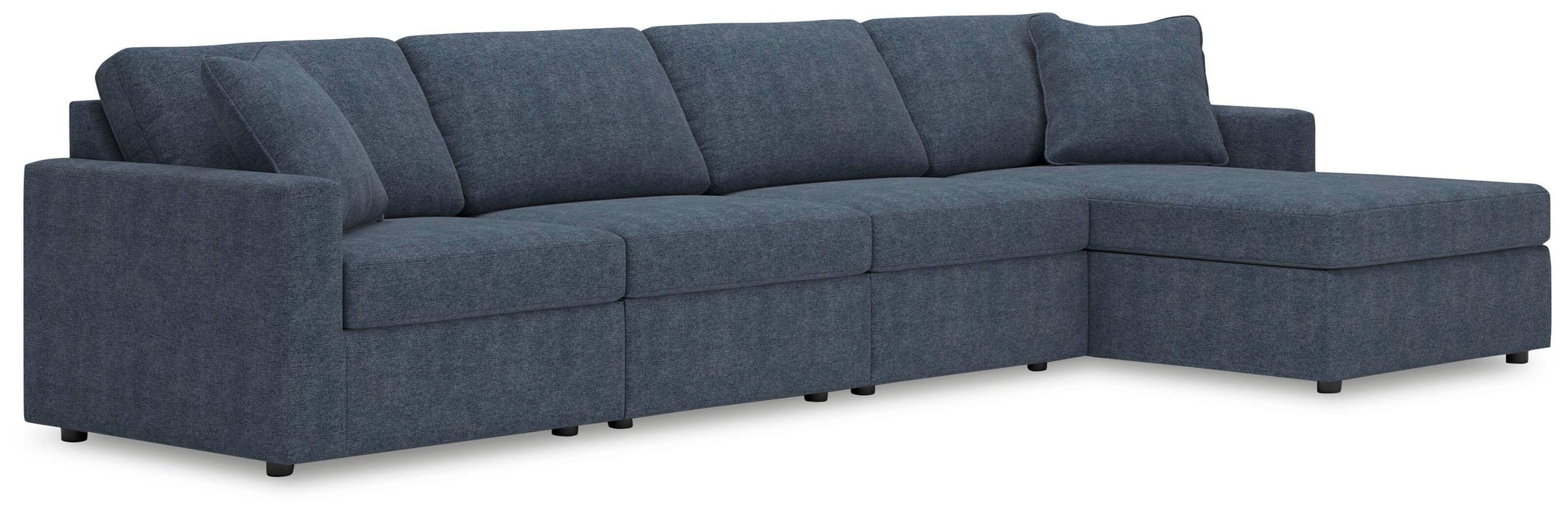 4-Piece Sectional with Chaise