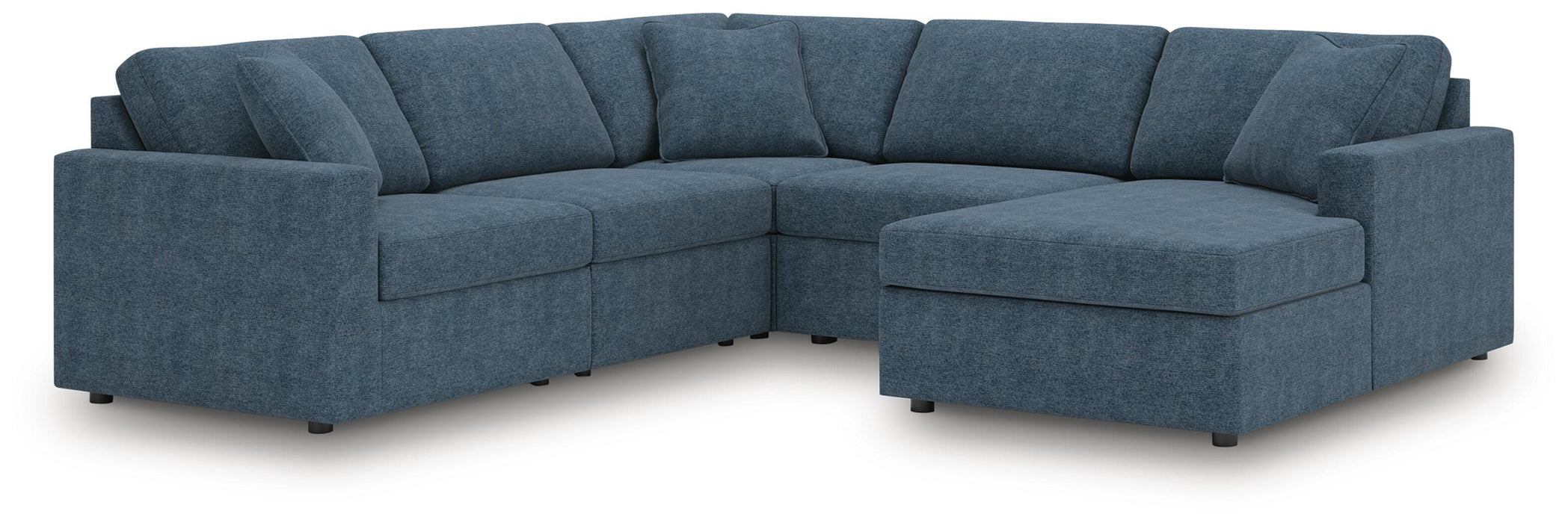 5-Piece Sectional with Chaise