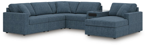 6-Piece Sectional with Audio System and Chaise