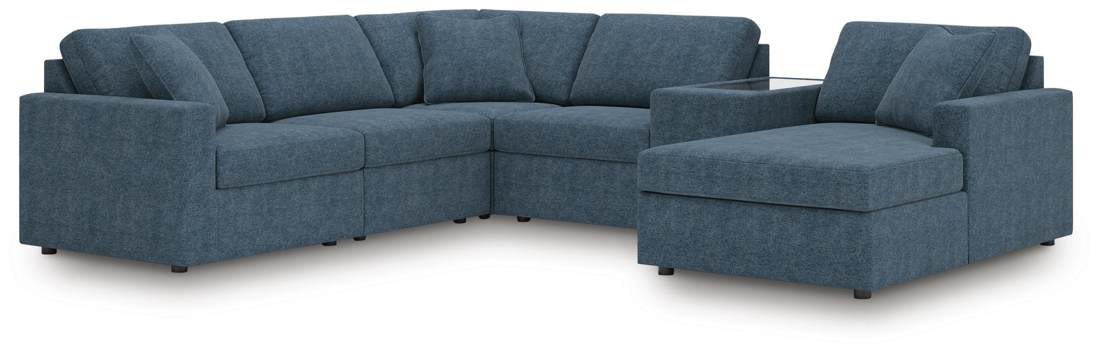 Signature Design Ink 6-Piece Sectional with Chaise