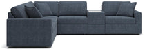 Signature Design Ink 6-Piece Sectional with Storage Console