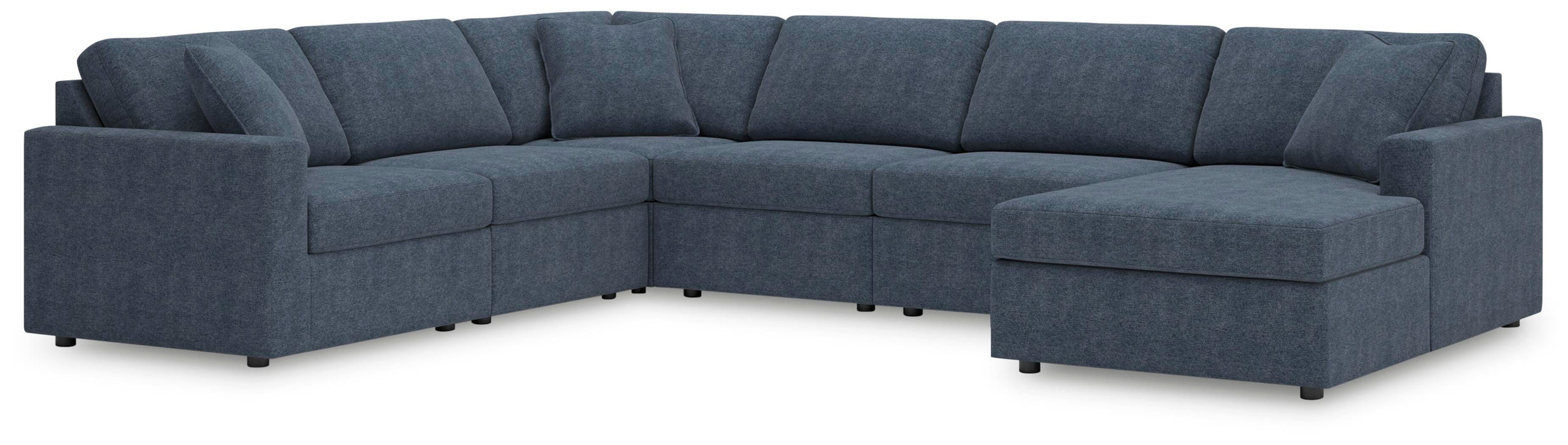 6-Piece Sectional with Chaise