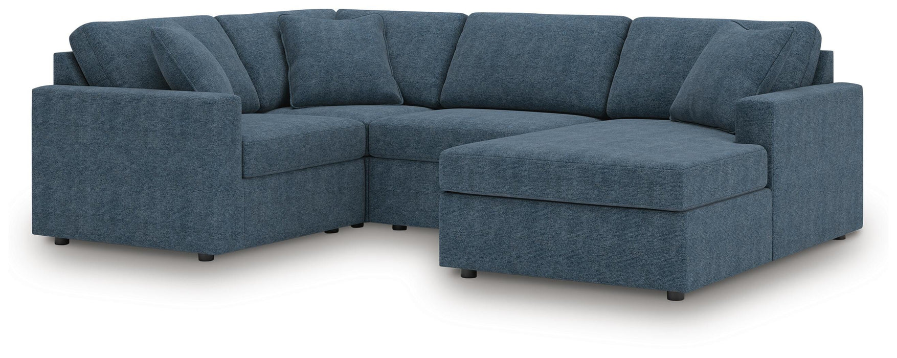 4-Piece Sectional with Chaise
