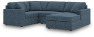 4-Piece Sectional with Chaise