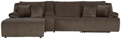 4-Piece Reclining Sectional with Chaise
