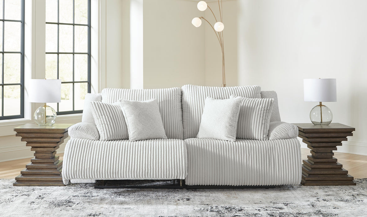 Signature Design Alloy 2-Piece Reclining Sectional Loveseat