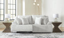 Signature Design Alloy 2-Piece Reclining Sectional Loveseat