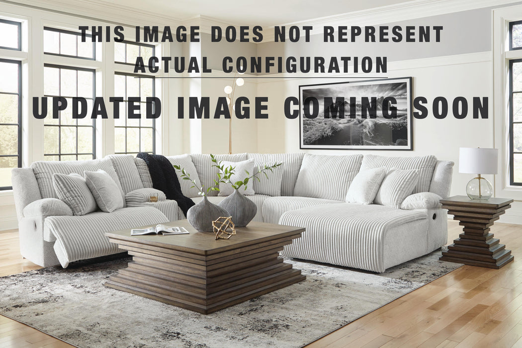 6-Piece Power Reclining Sectional with Chaise