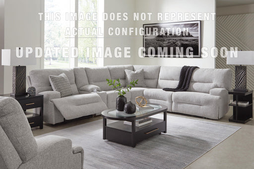 5-Piece Power Reclining Sectional with Storage Console