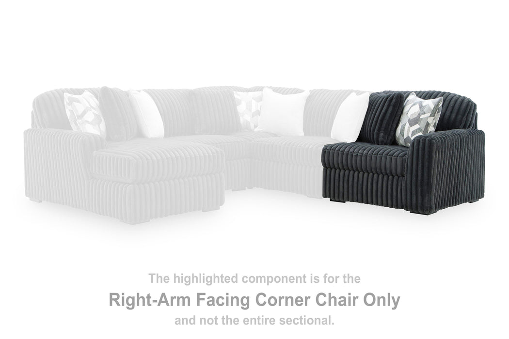 Midnight-Madness Gunmetal Living Room Collection