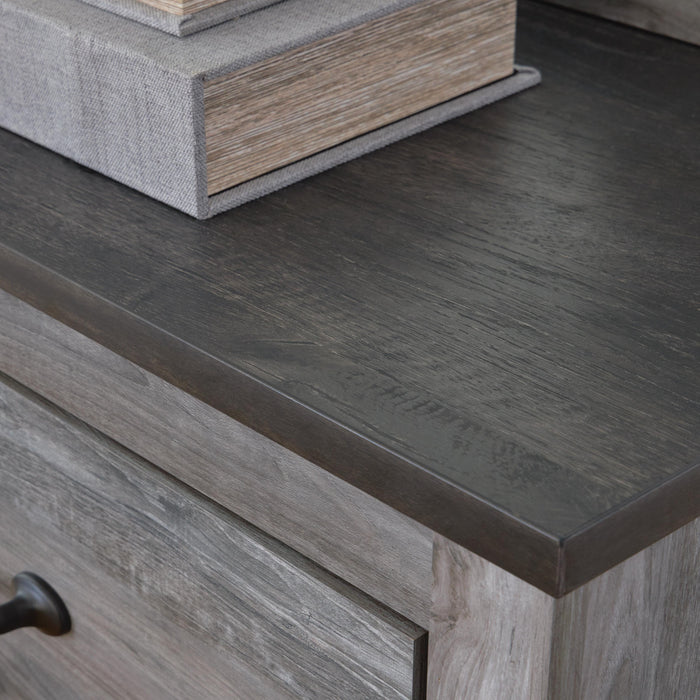 Bronyan Dark Gray Bronyan Dresser and Mirror
