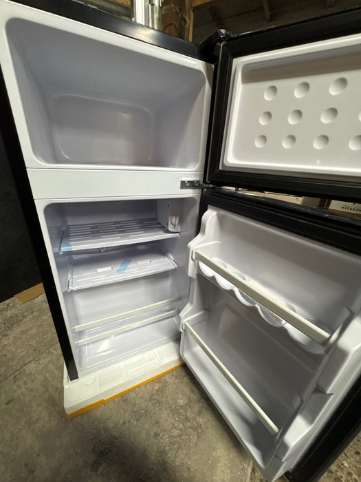 Tacool 2.4 Cu.ft Mini Fridge with Freezer, Apartment Size Refrigerator, Silver, New - open_box