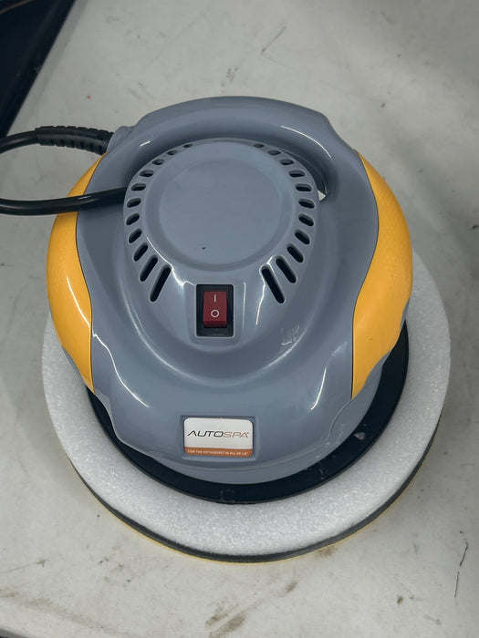 AutoSpa 10" Orbital Car Suerface Polisher with Bonus Bonnets, 94001ASWDI - use_like_new