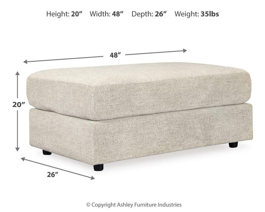 Oversized Accent Ottoman
