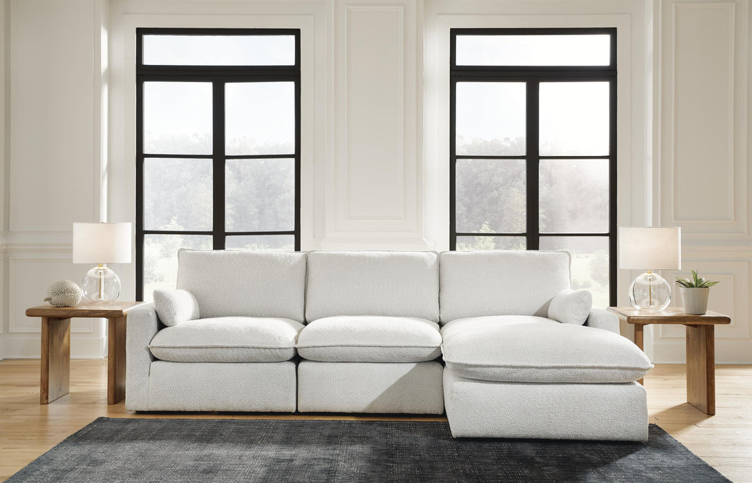 Gimma Gray Gimma 3-Piece Sectional Sofa with Chaise