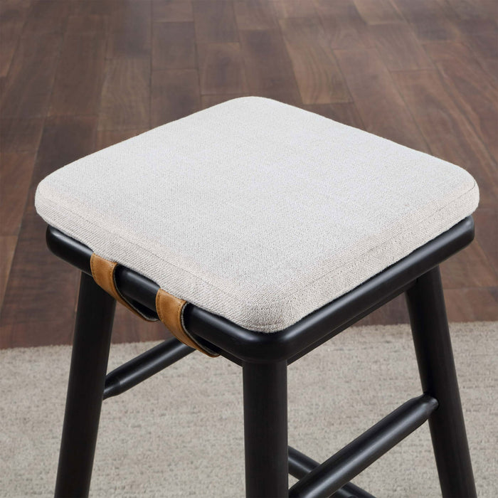 Better Homes & Gardens Springwood Barstool, Set of 2, Charcoal Finish - new